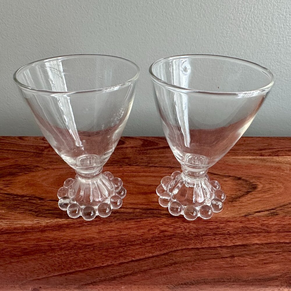 Anchor Hocking Berwick Boopie Liquor Cocktail Glasses